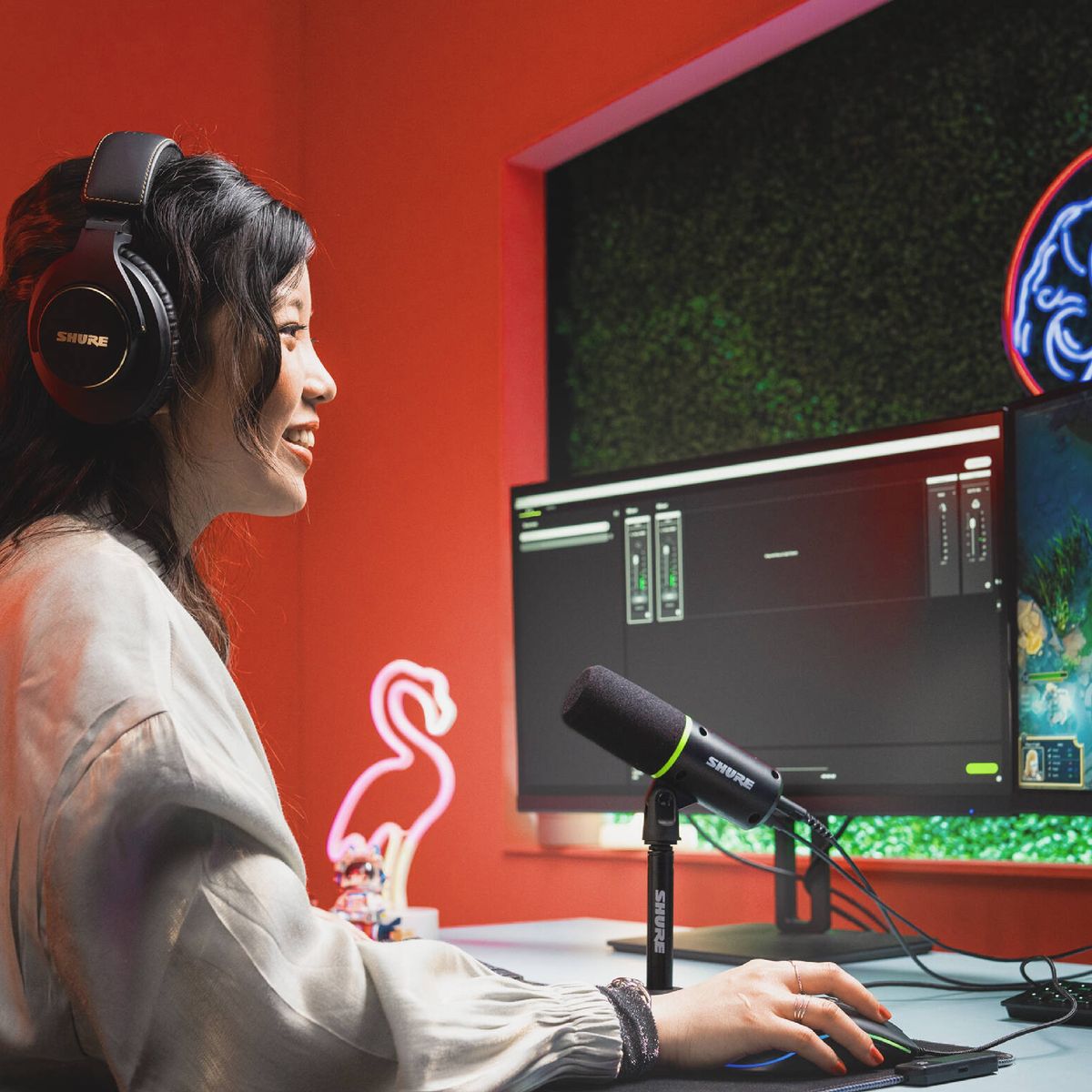 Microfone Para Gamers e Streamers USB MV6 - Shure-9